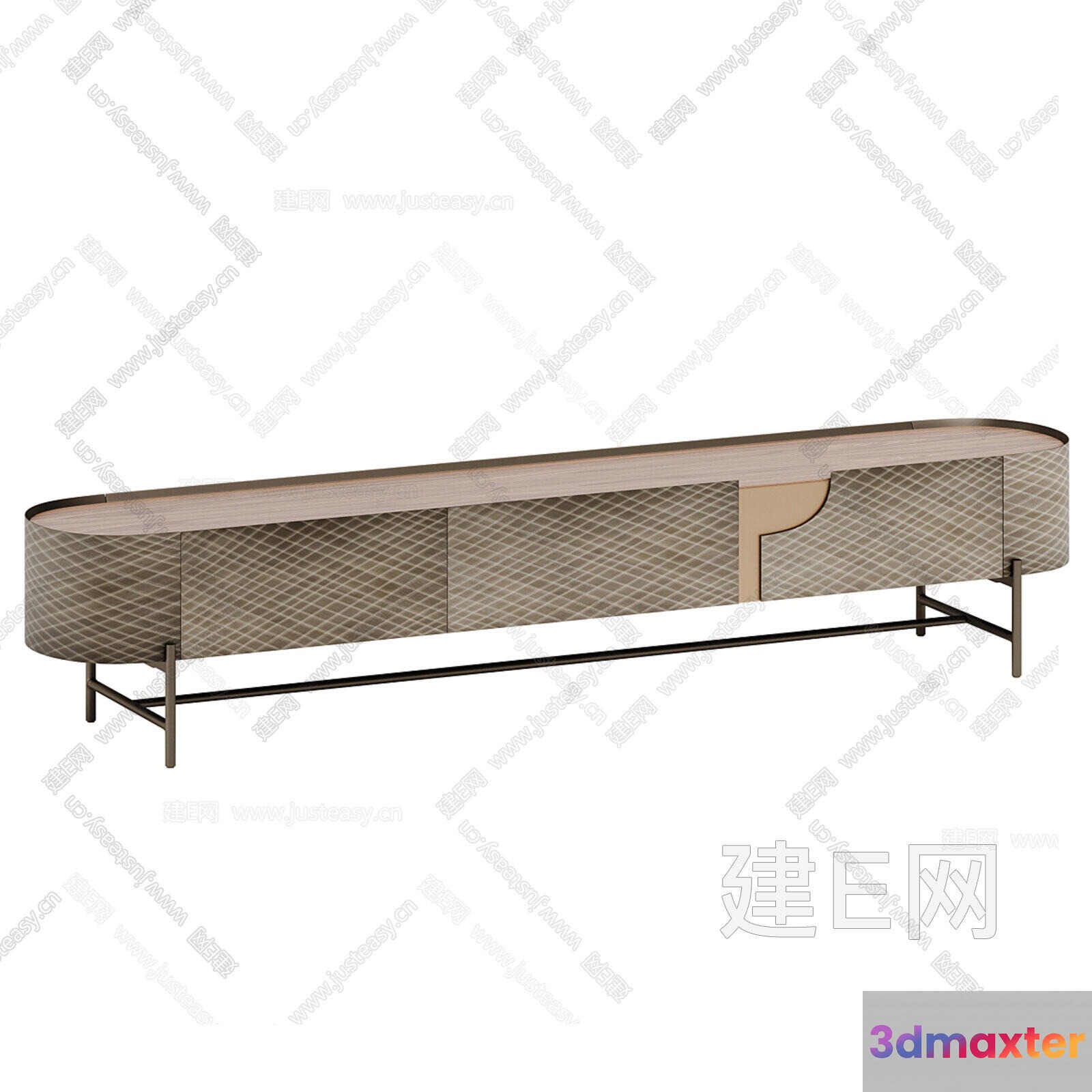 Modern Sideboard Furniture 3D Model - 5758 - VRAY Render