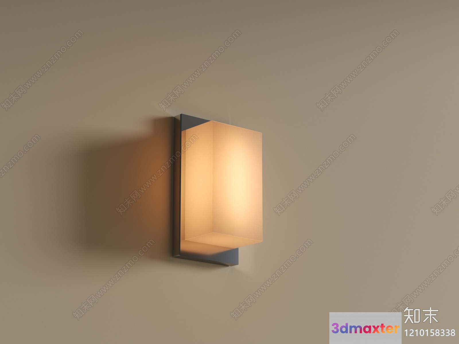 Modern Light Fixture 3D Model - 1691 - VRAY Render