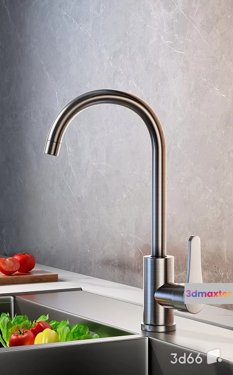 Modern Kitchen Sink 3D Model - 19973 - VRAY Render