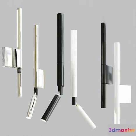 Modern Light Fixtures 3D Model - 8544 - VRAY Render