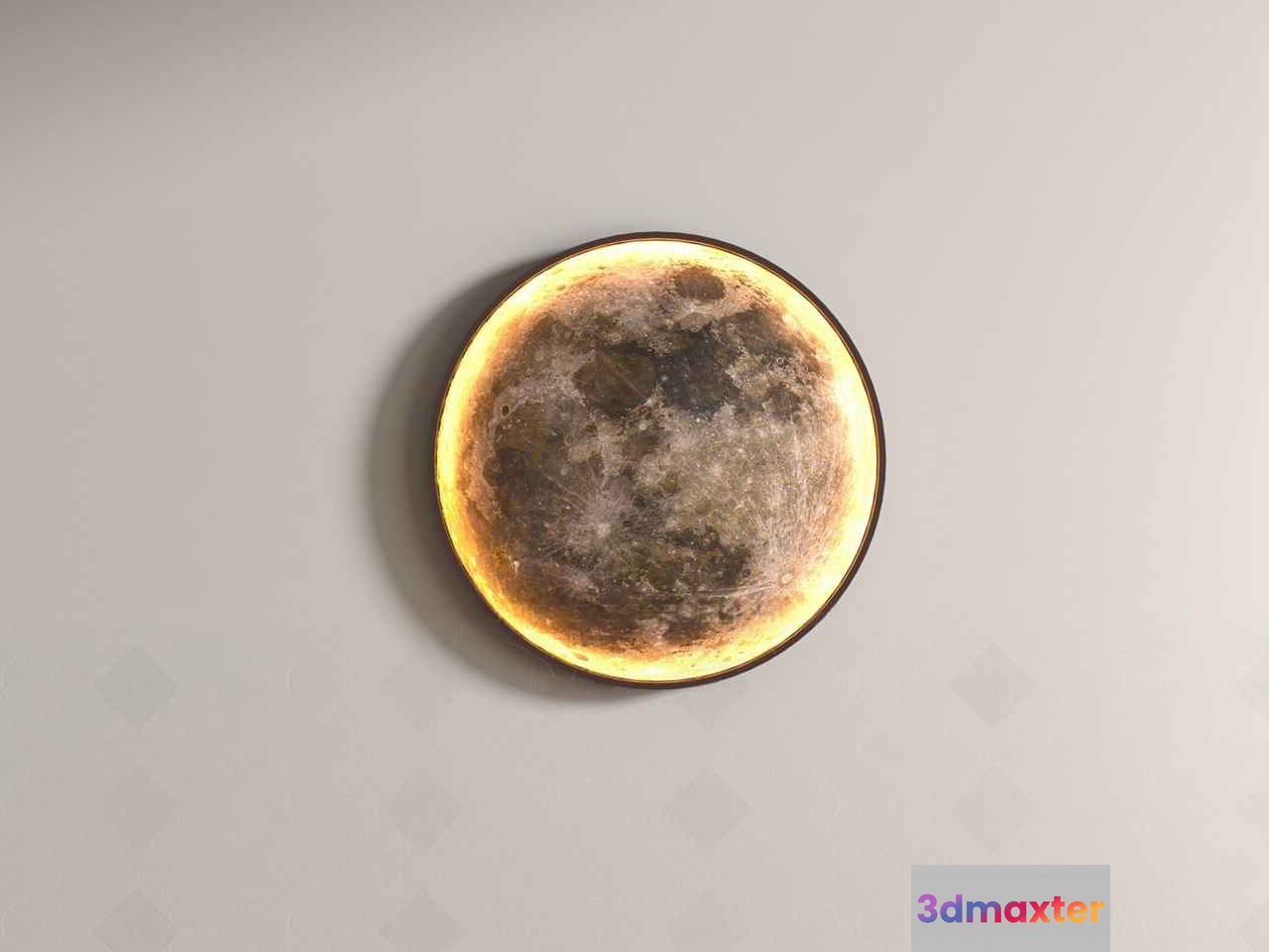 The Main Subject Is A Round Light Fixture 3D Model - 11387 - VRAY Render