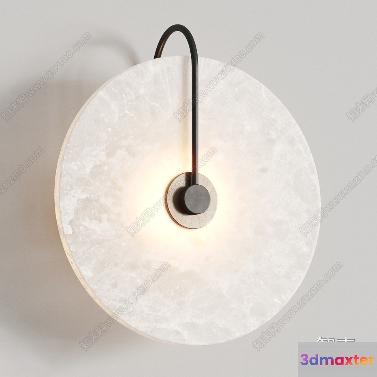 Modern Wall Light Fixture 3D Model - 12307 - CORONA Render