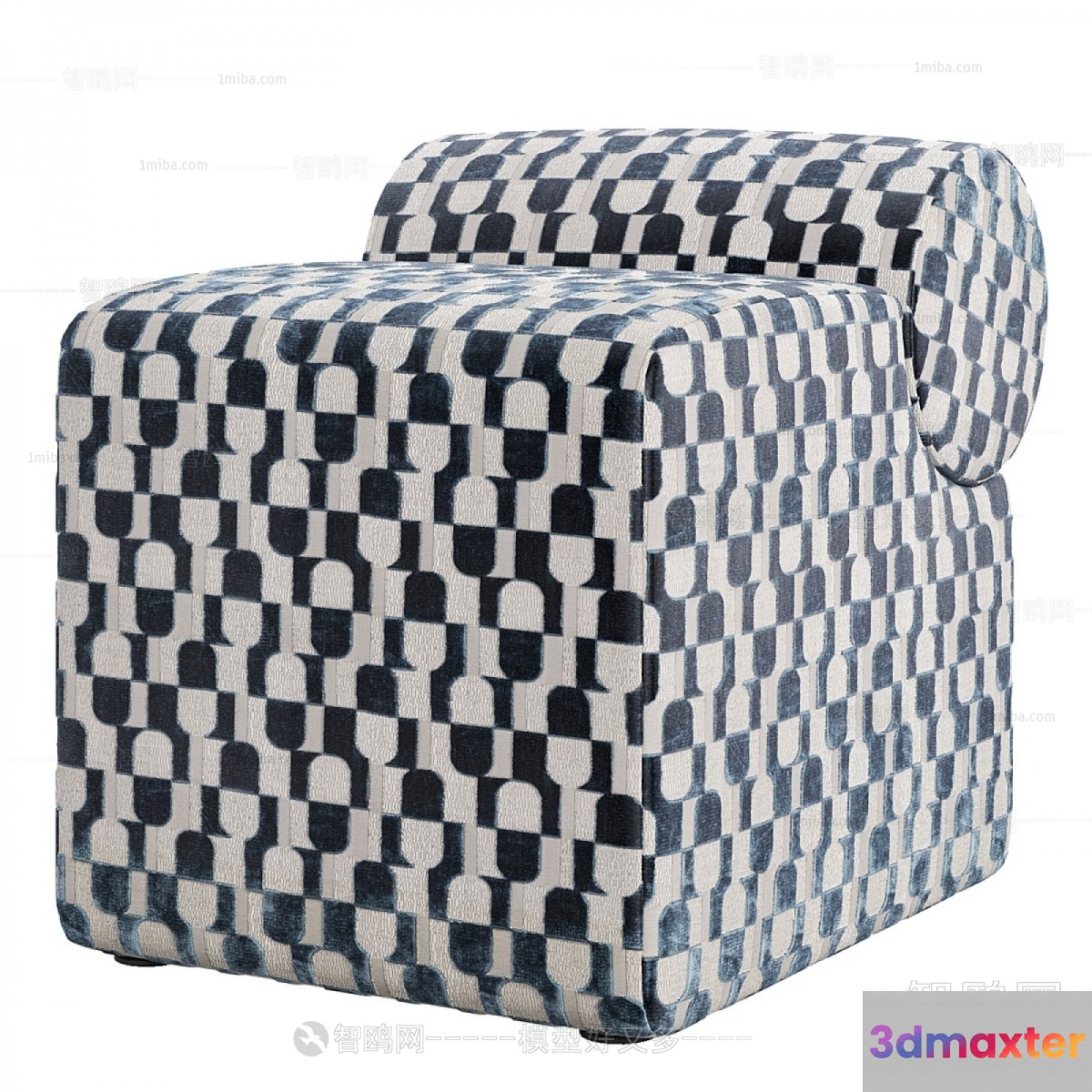 Modern Armchair 3D Model - 18948 - VRAY Render