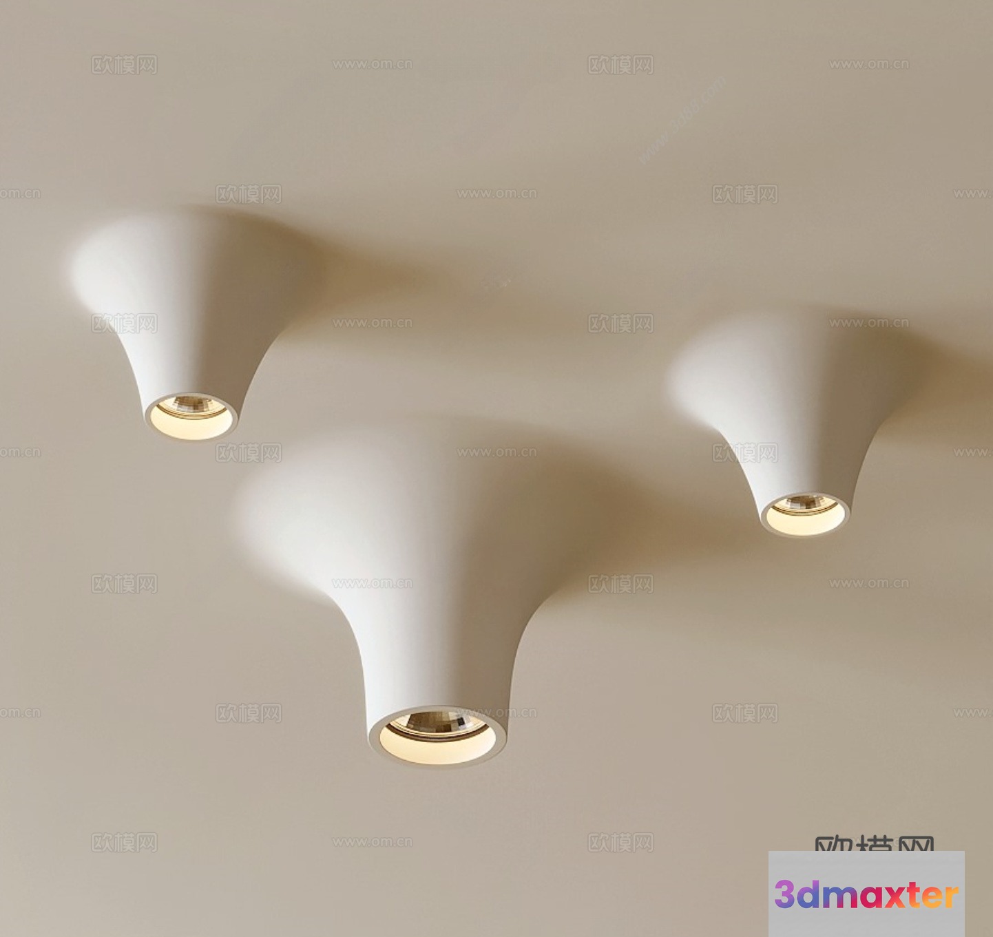 Modern Light Fixture 3D Model - 22517 - VRAY Render