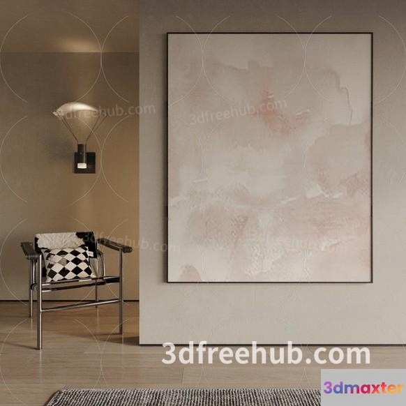 Modern Living Room 3D Model - 21264 - VRAY Render