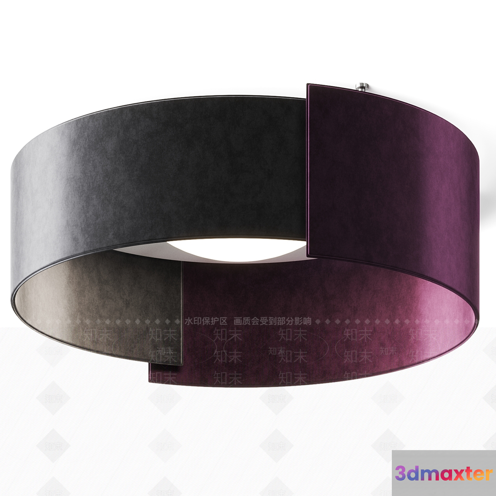 Purple Light Fixture 3D Model - 16616 - VRAY Render