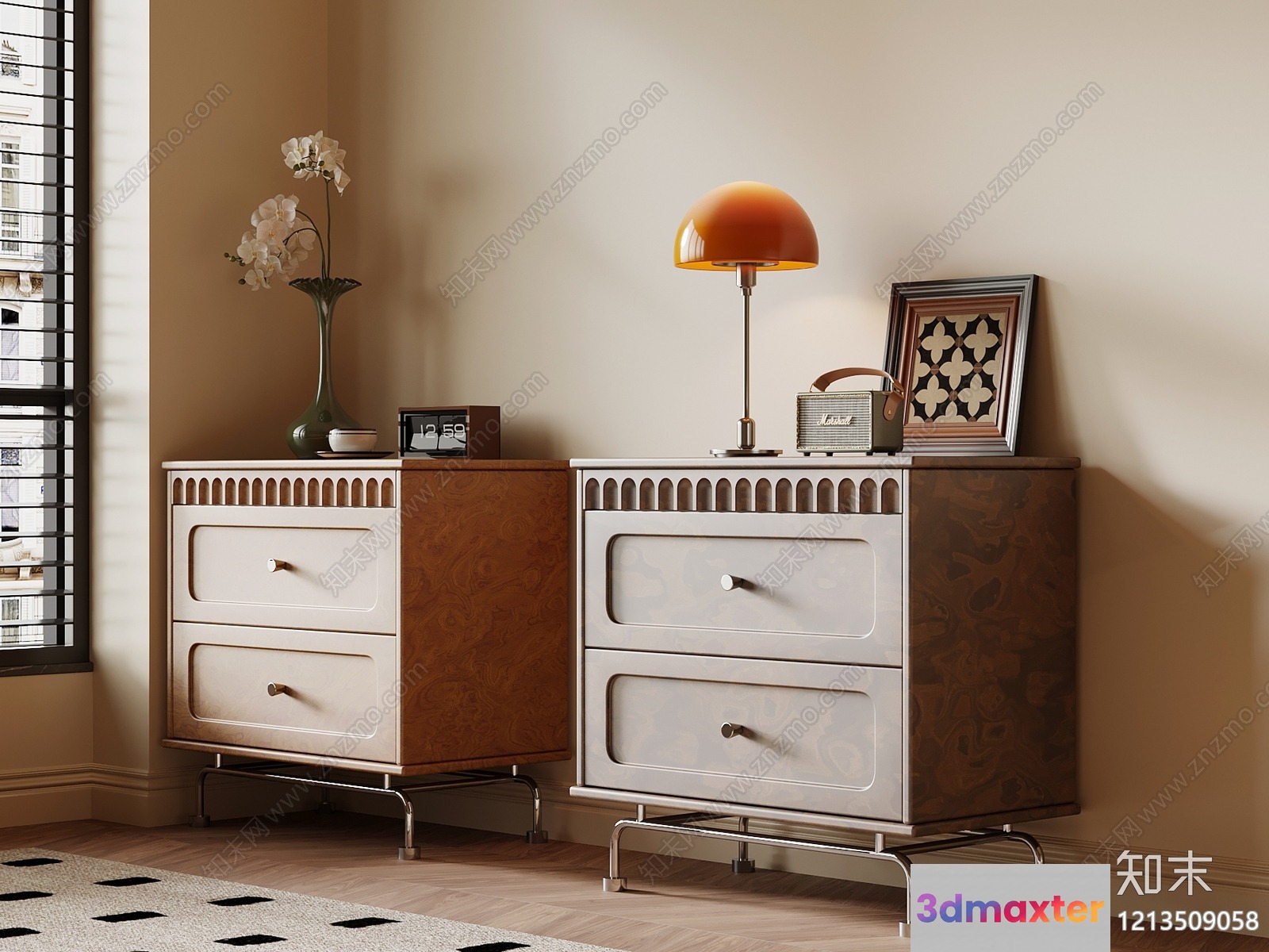 Cozy Living Room 3D Model - 10952 - VRAY Render