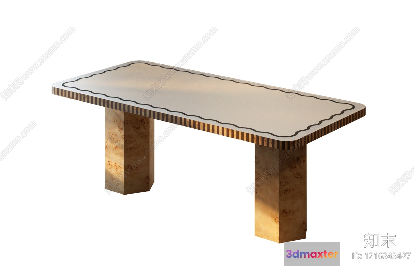 Modern Coffee Table 3D Model - 18215 - VRAY Render