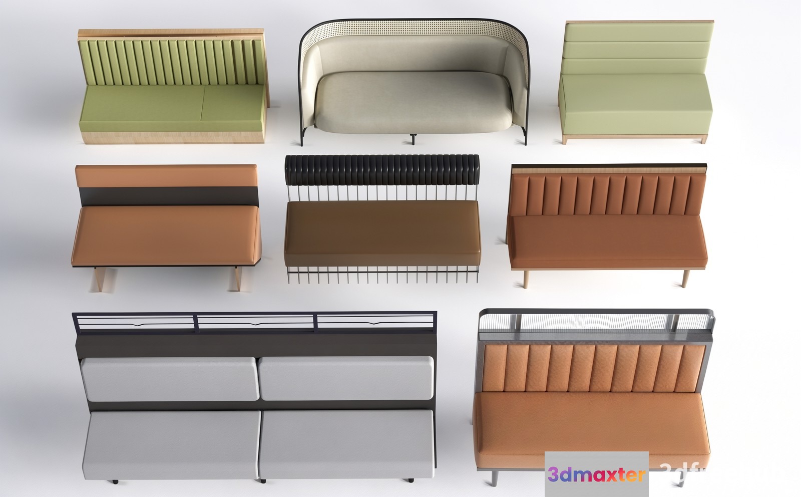 Modern Furniture Collection 3D Model - 19682 - VRAY Render