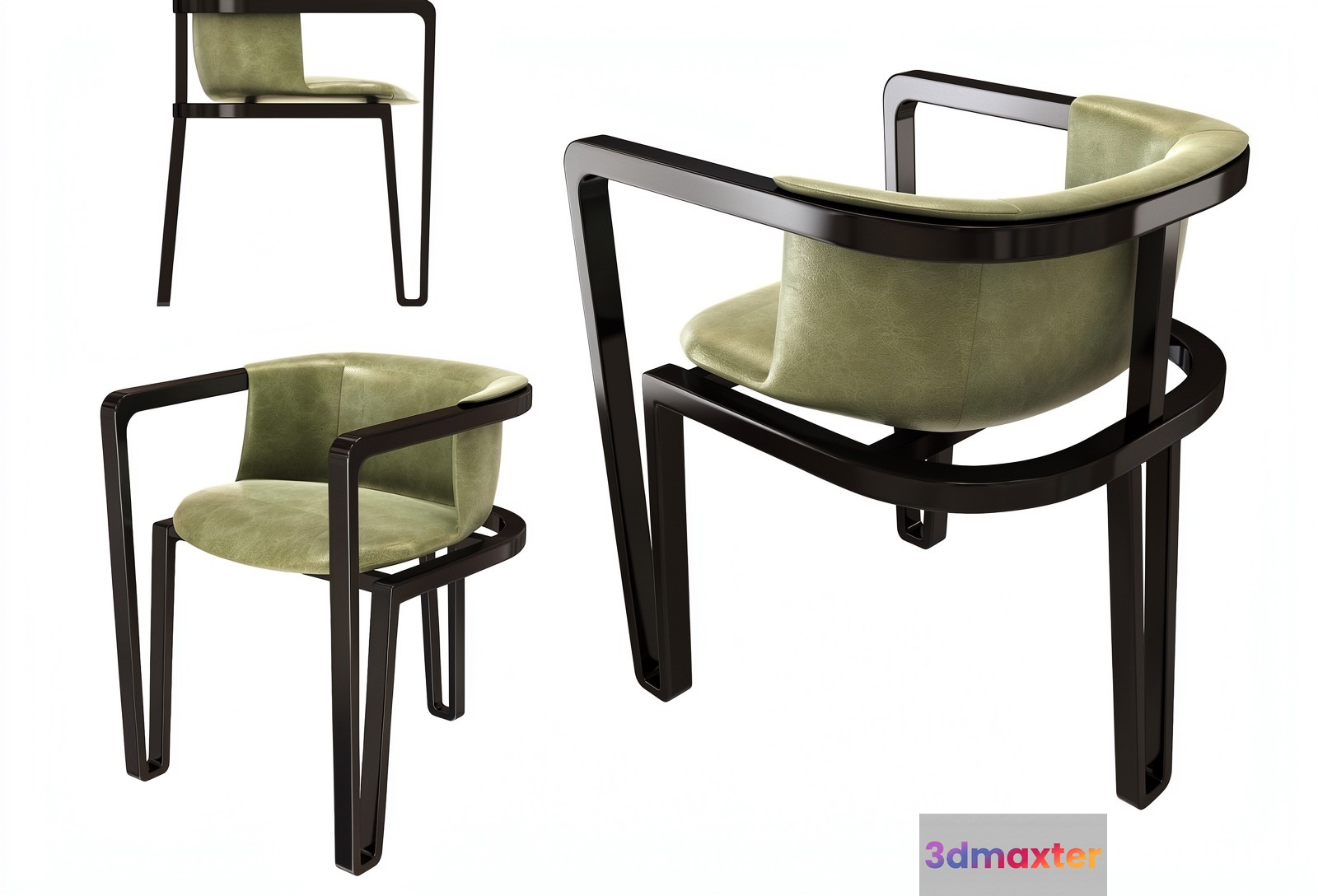 Modern Armchair 3D Model - 23237 - VRAY Render
