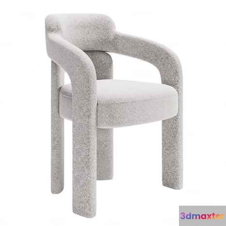 Modern Upholstered Chair 3D Model - 21813 - CORONA Render