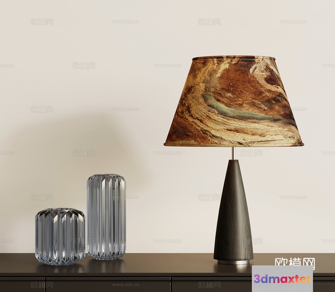 Modern Table Lamp 3D Model - 11784 - VRAY Render