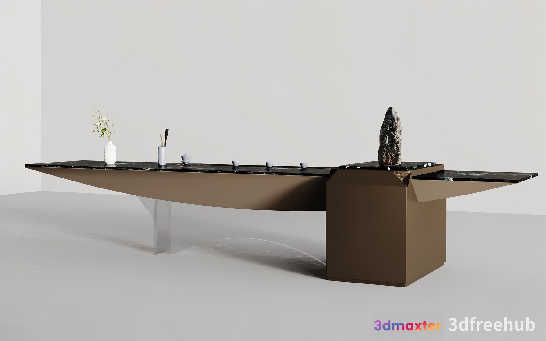 Modern Minimalist Table 3D Model - 14112 - VRAY Render