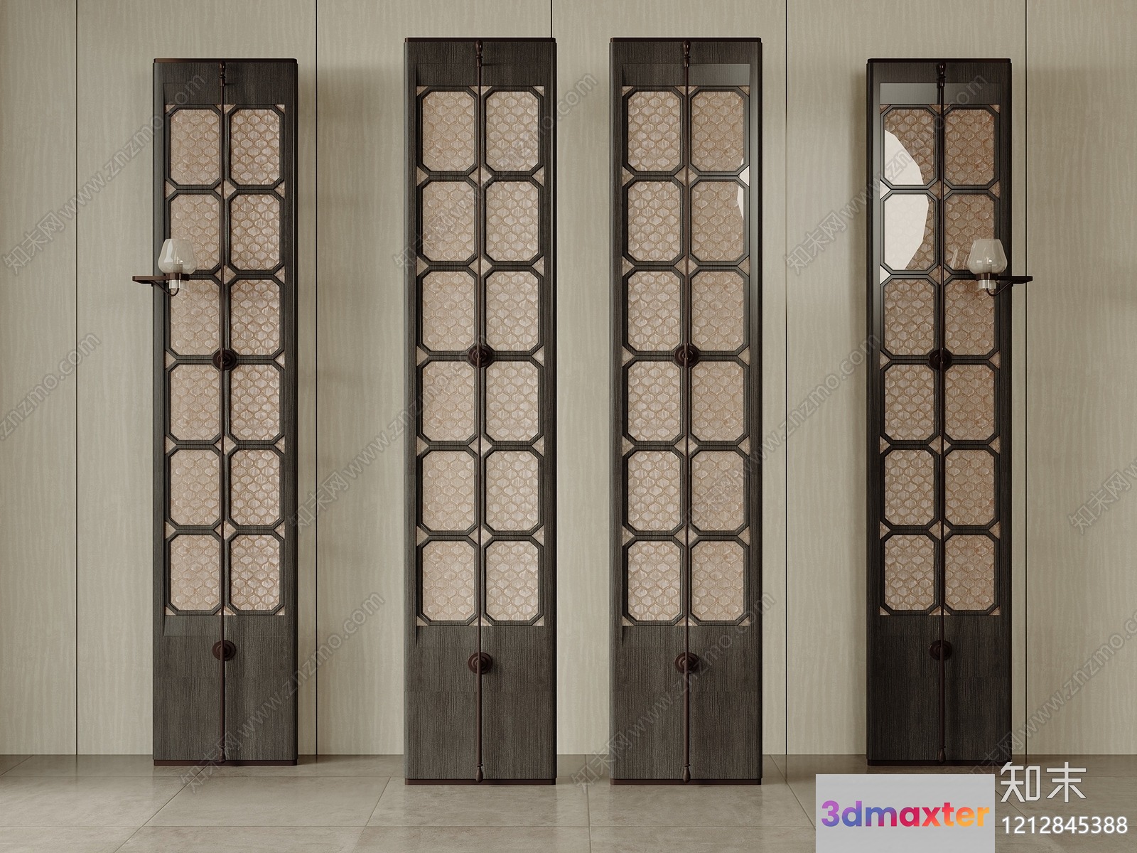 Modern Furniture Set 3D Model - 23386 - VRAY Render
