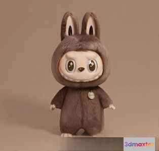 A Brown Bunny Costume 3D Model - 12966 - VRAY Render