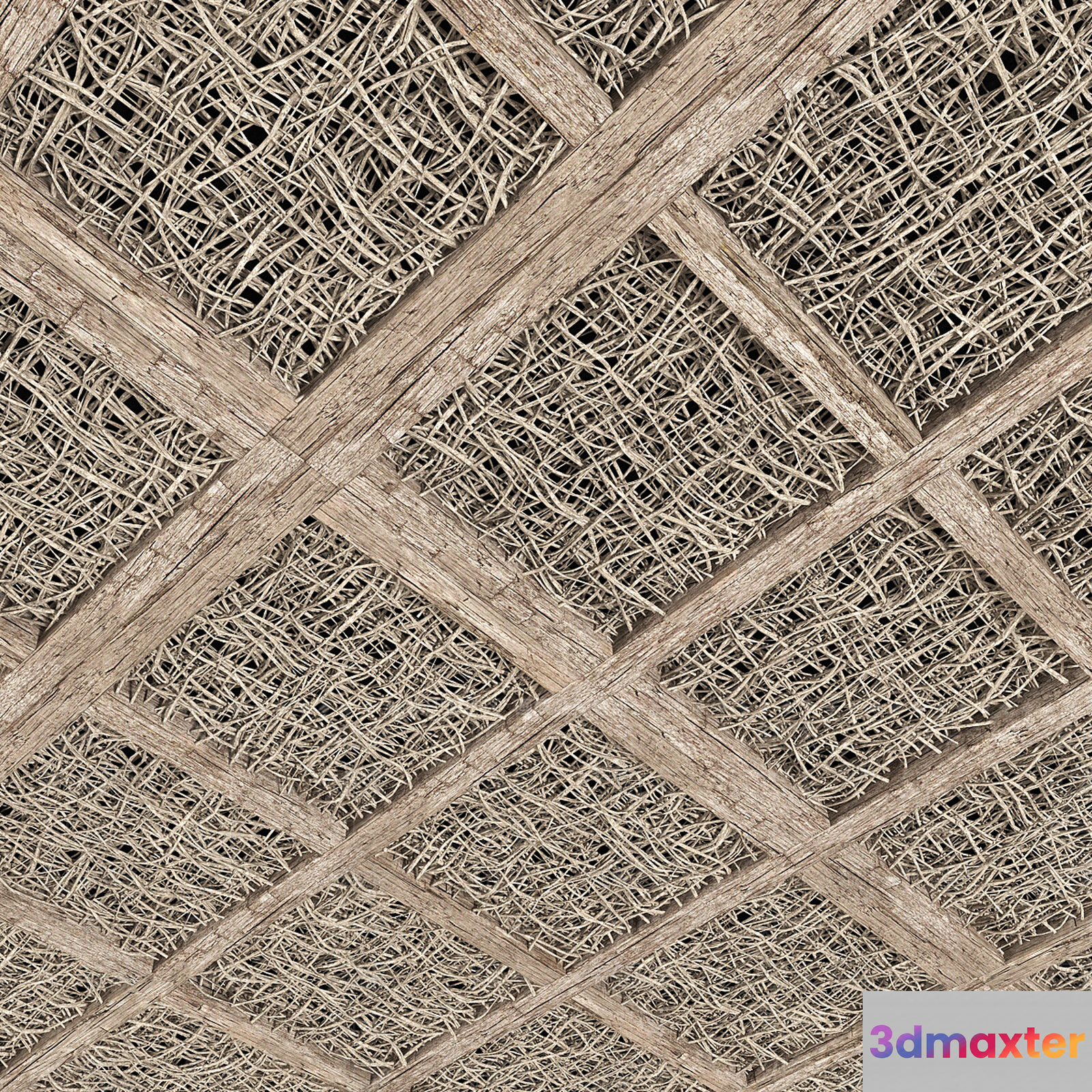 Wooden Textured Surface 3D Model - 7856 - VRAY Render