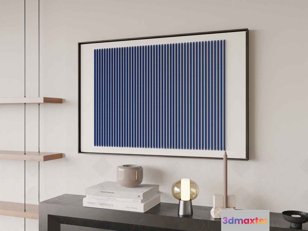 Modern Artwork 3D Model - 12523 - VRAY Render