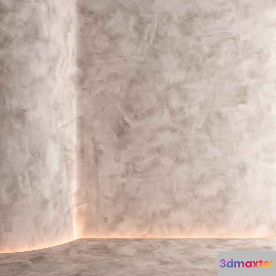 A Textured Wall 3D Model - 16957 - VRAY Render
