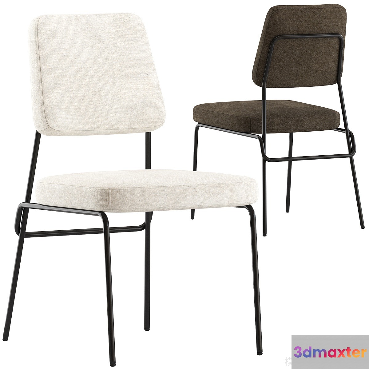 Two Chairs 3D Model - 23602 - VRAY Render