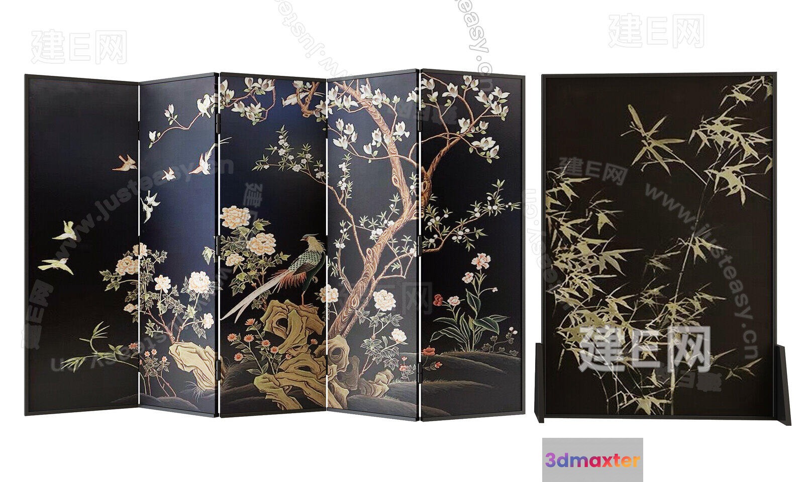 A Decorative Screen 3D Model - 12220 - VRAY Render