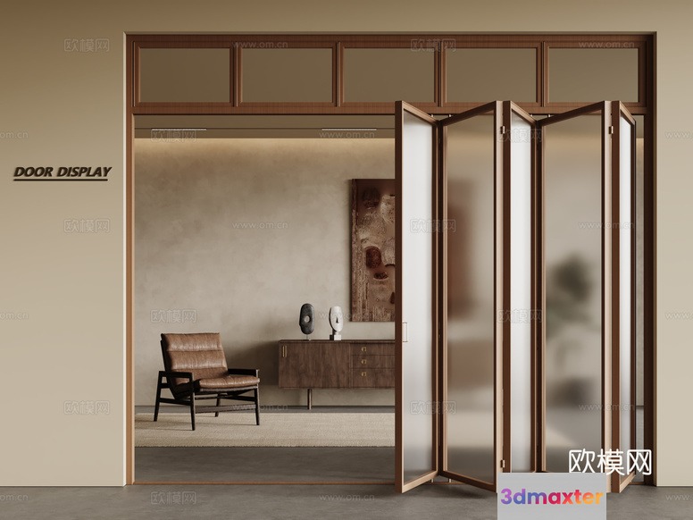 Modern Living Room 3D Model - 12036 - CORONA Render
