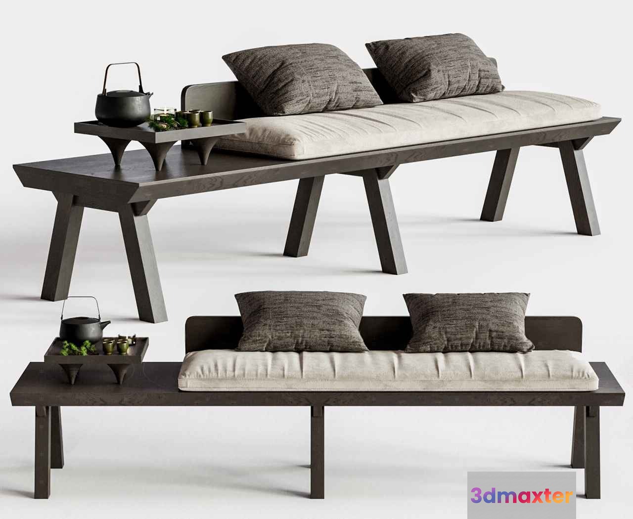 Modern Minimalist Furniture 3D Model - 472 - CORONA Render