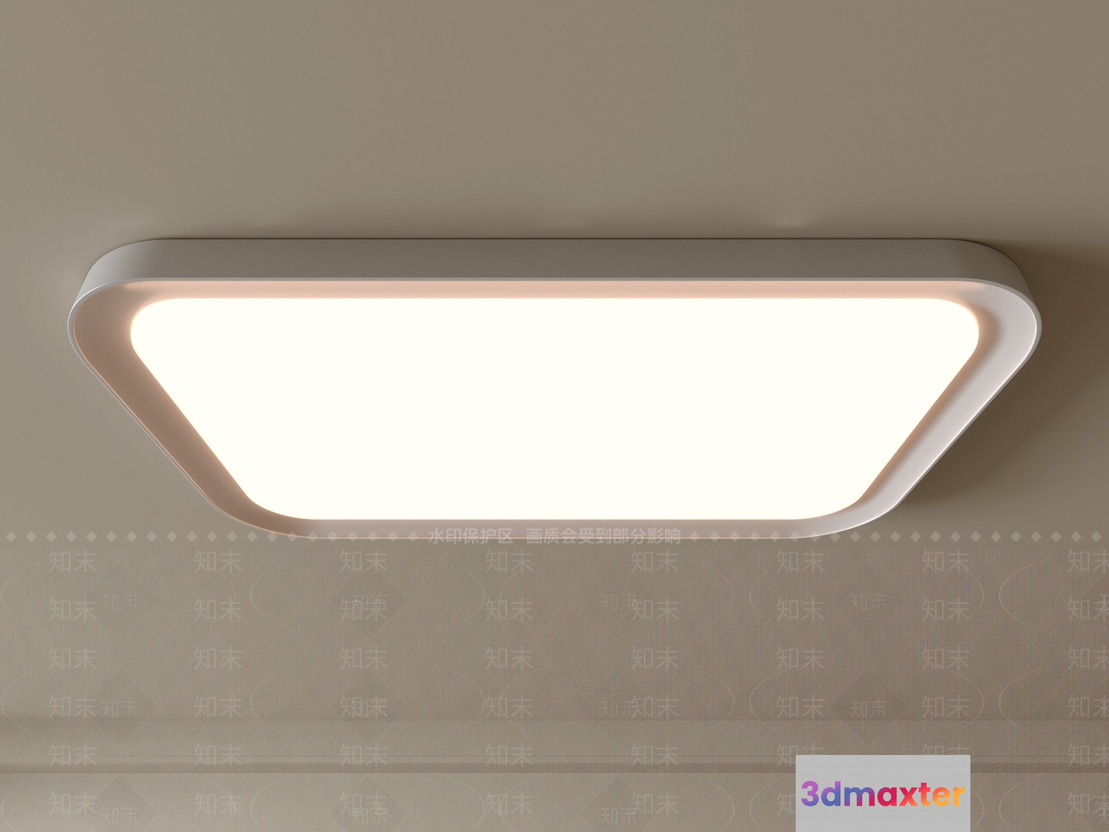 Modern Light Fixture 3D Model - 17180 - VRAY Render