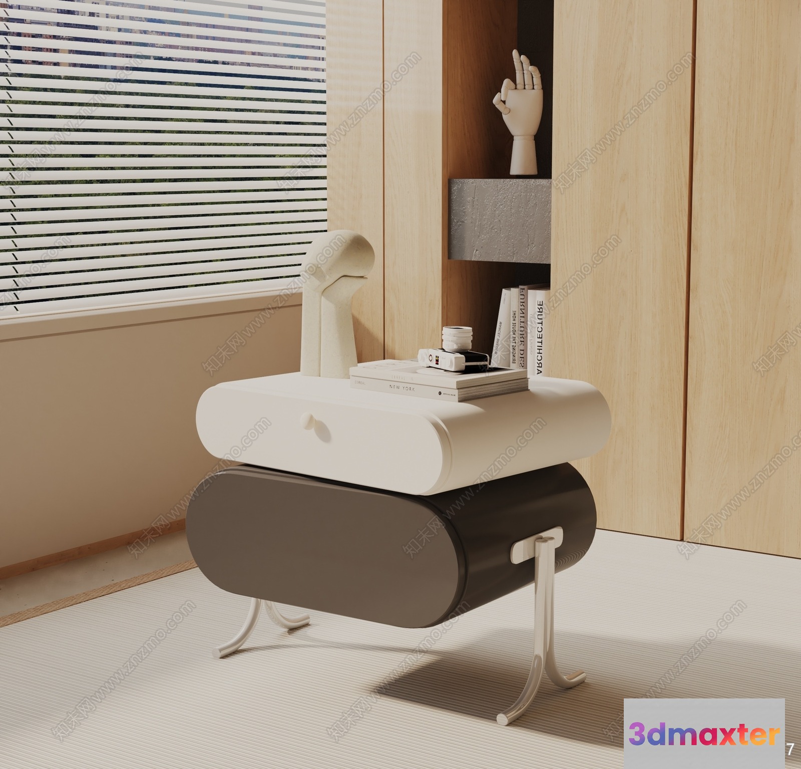 Modern Minimalist Furniture 3D Model - 23720 - VRAY Render
