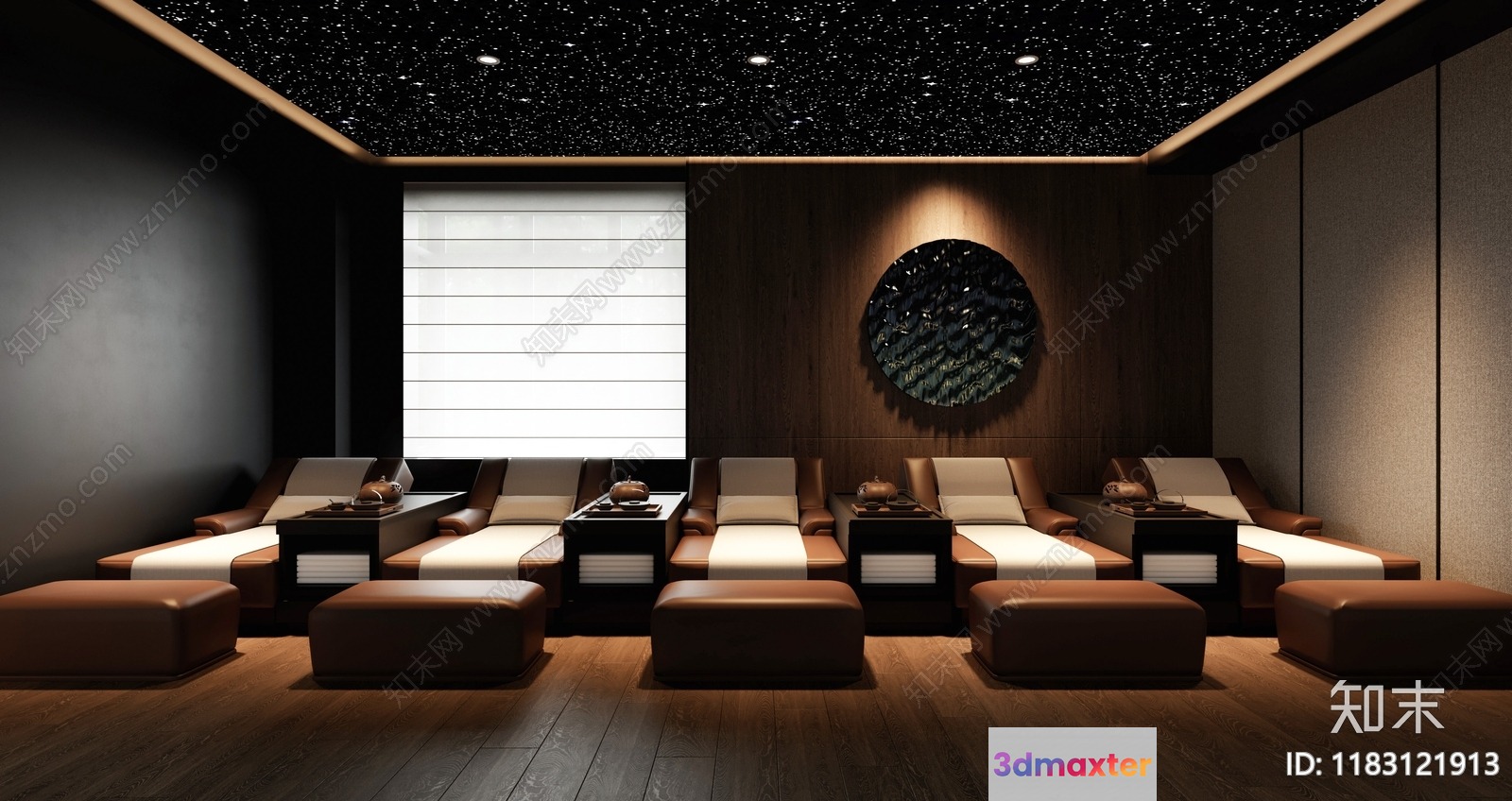 Modern Spa Room 3D Model - 8922 - CORONA Render