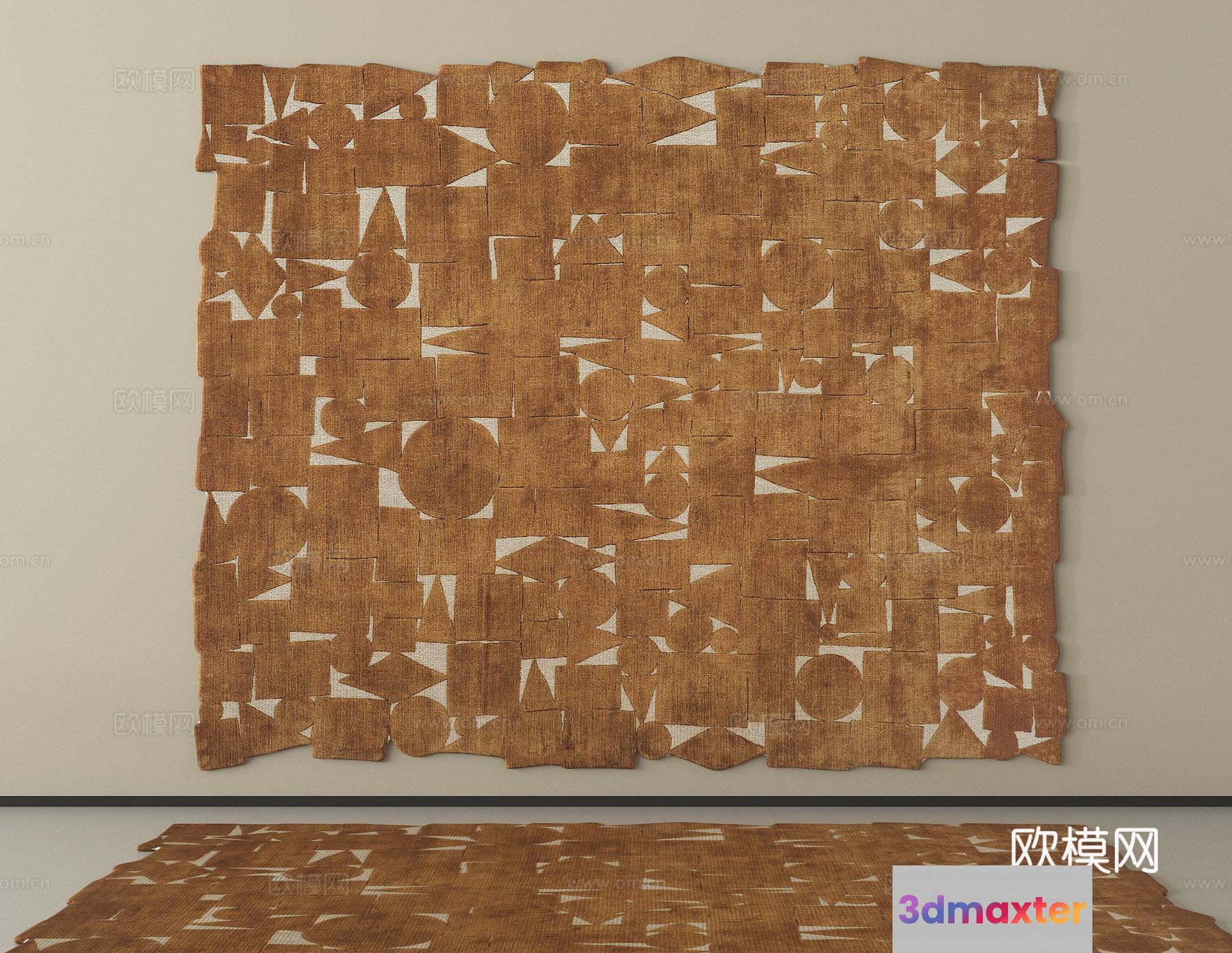 A Woven Wall Hanging 3D Model - 5132 - VRAY Render