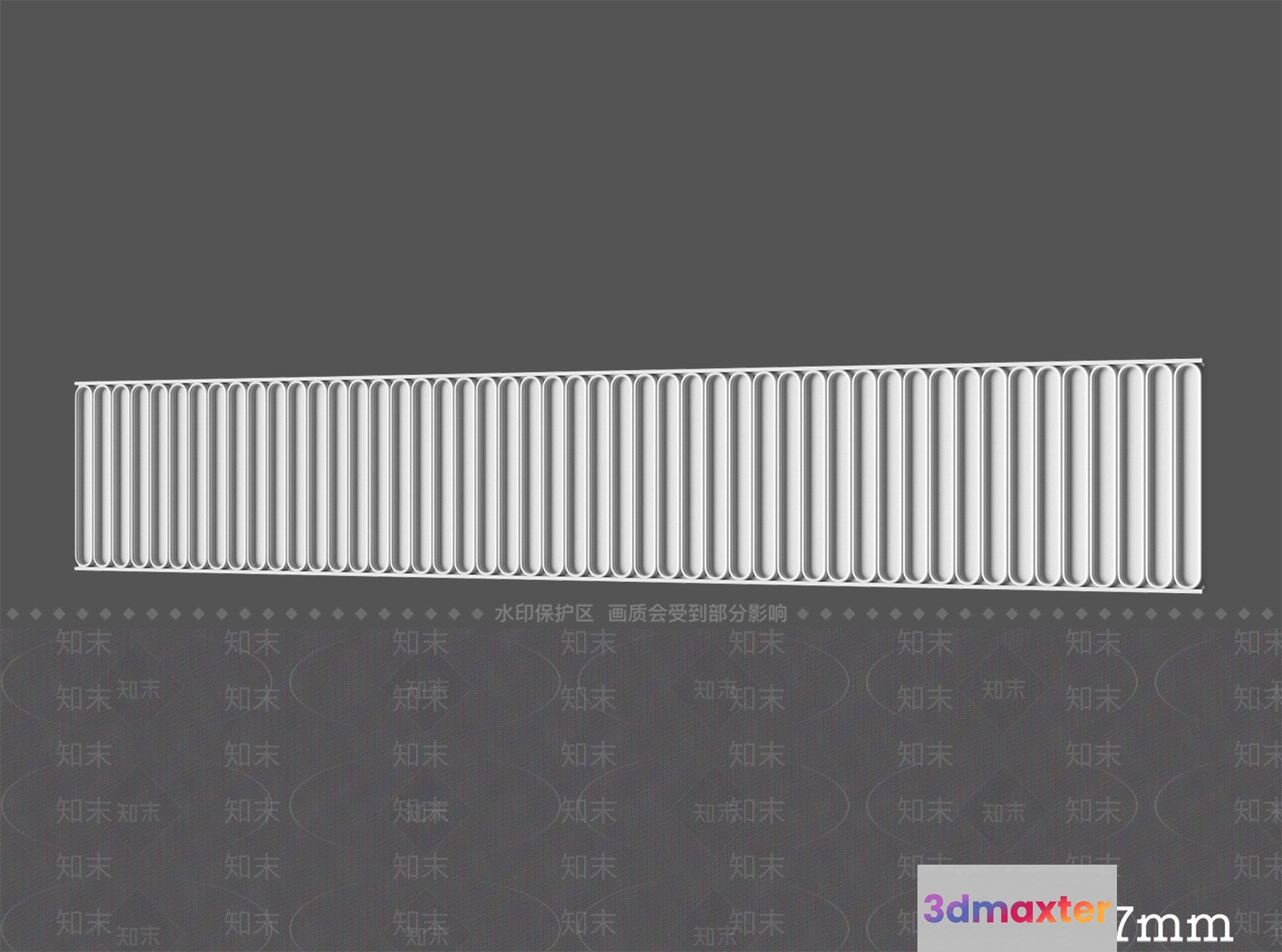 The Main Subject Is A Radiator And It Is White 3D Model - 738 - VRAY Render