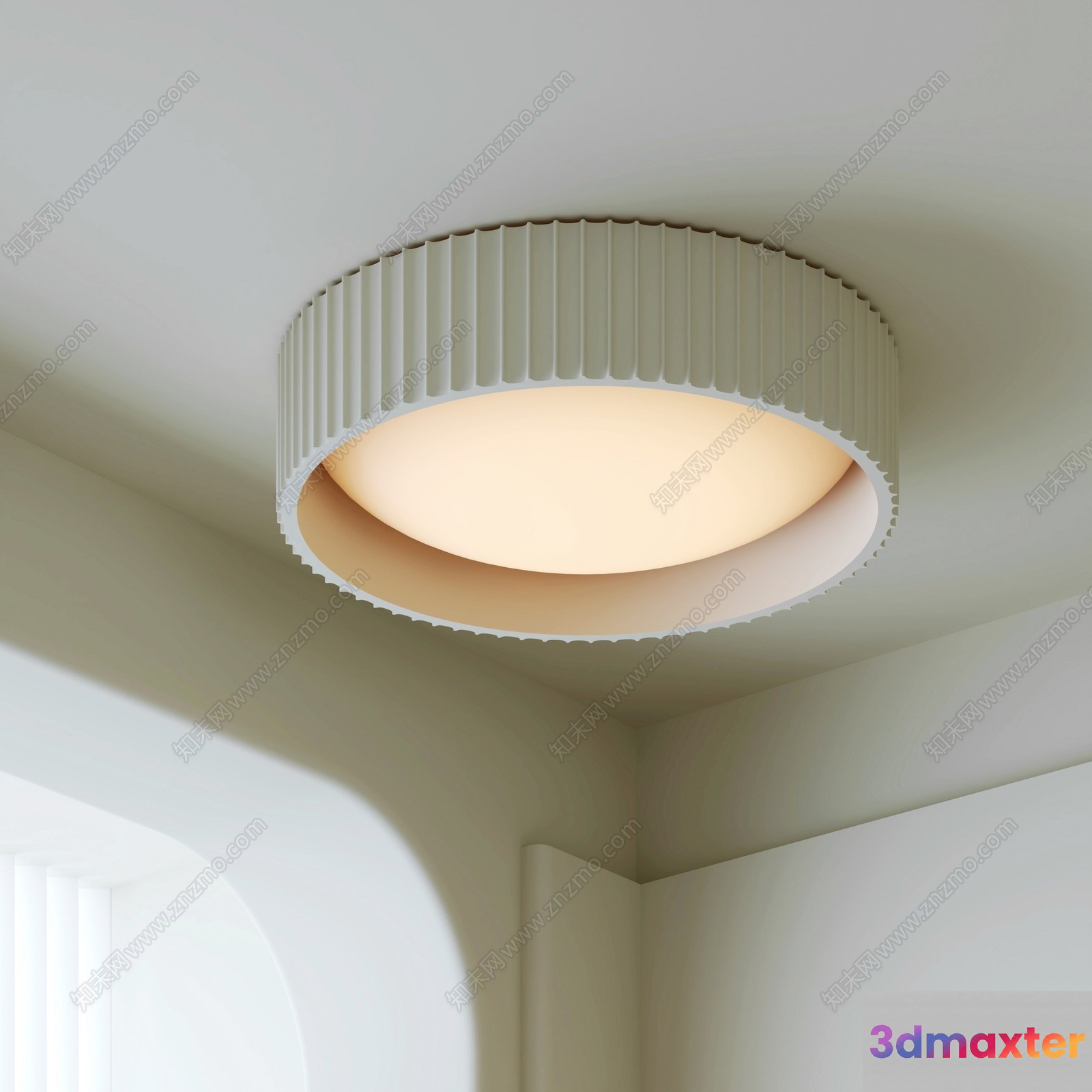 Modern Light Fixture 3D Model - 14490 - VRAY Render