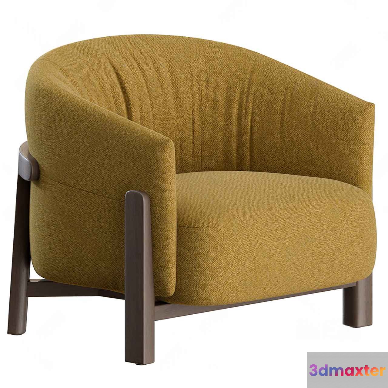 A Yellow Chair 3D Model - 12021 - CORONA Render