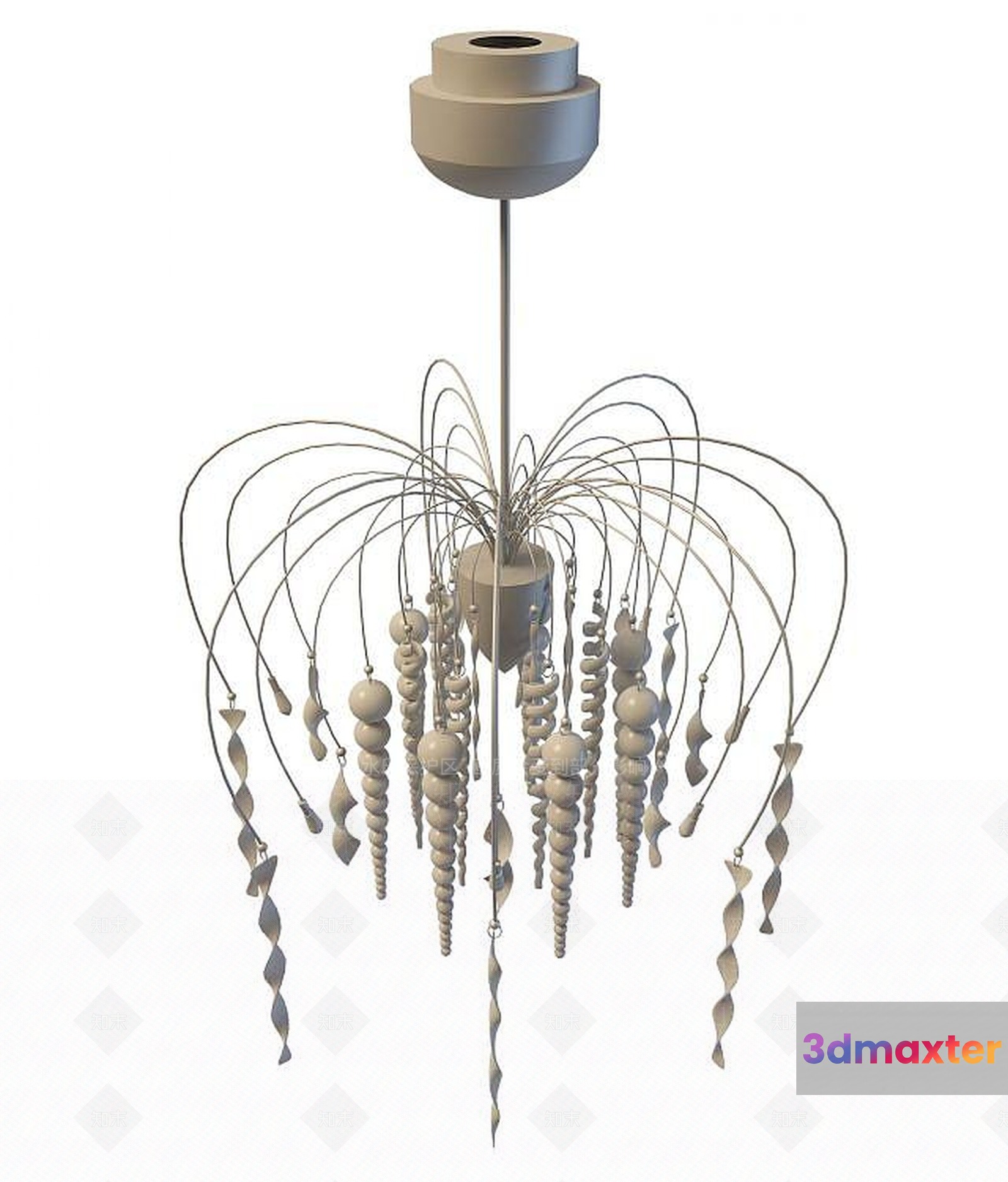 A Light Fixture 3D Model - 17169 - VRAY Render
