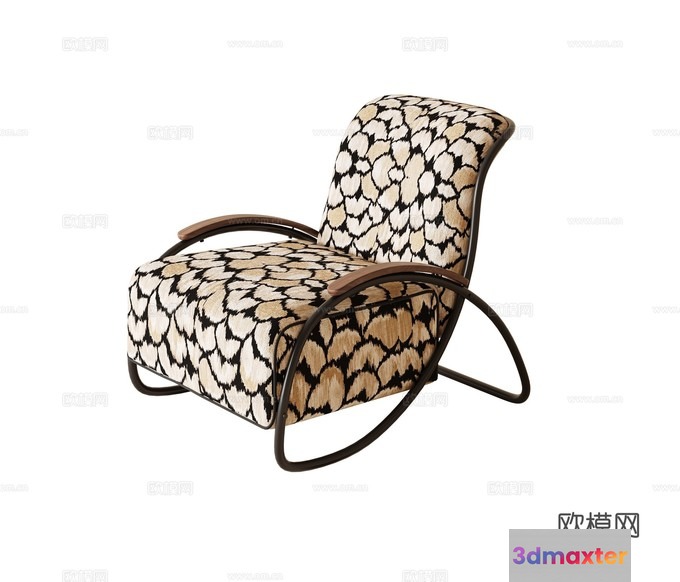 A Vintage Armchair 3D Model - 13814 - CORONA Render