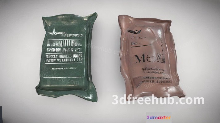 A Pair Of Mres 3D Model - 19375 - VRAY Render