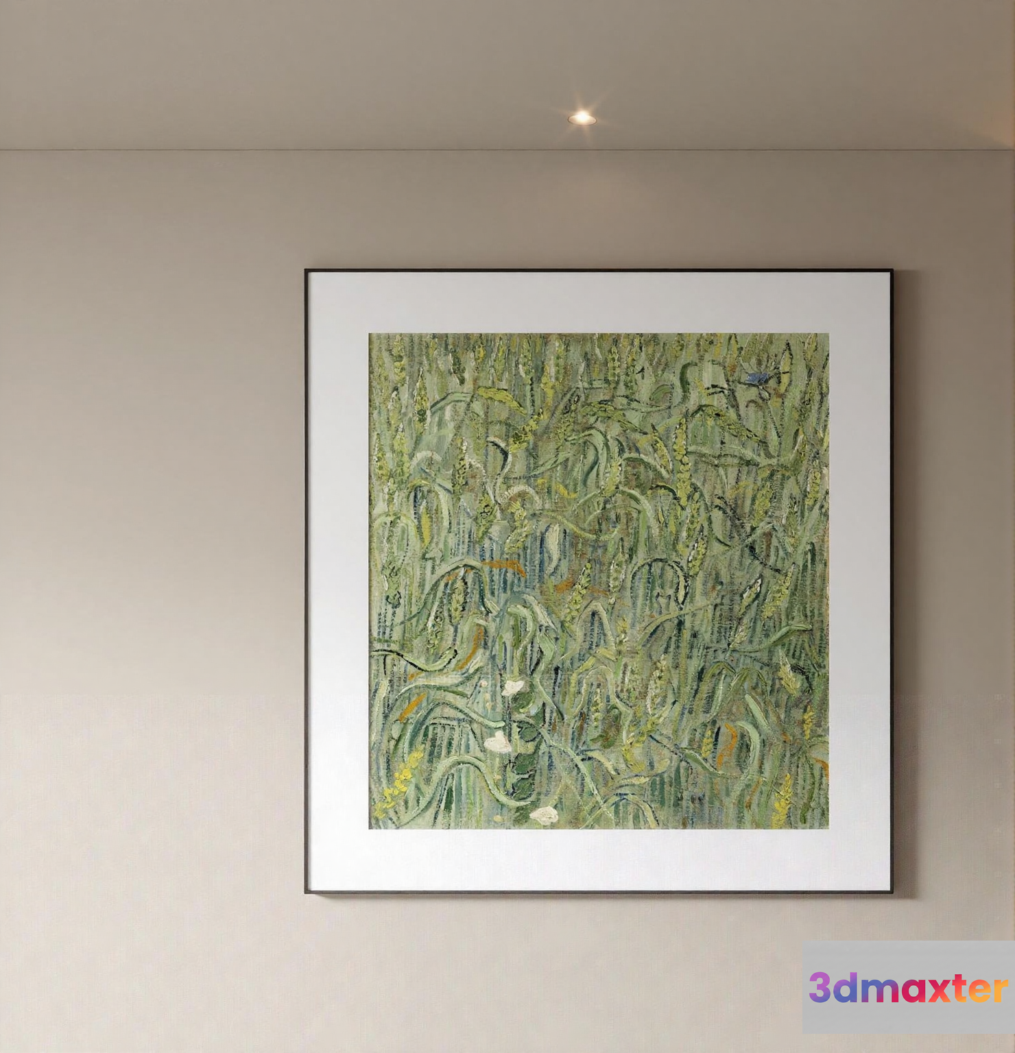 Abstract Painting 3D Model - 19455 - VRAY Render