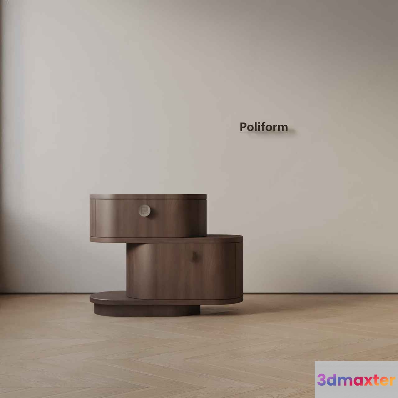 Modern Wooden Furniture 3D Model - 15131 - VRAY Render