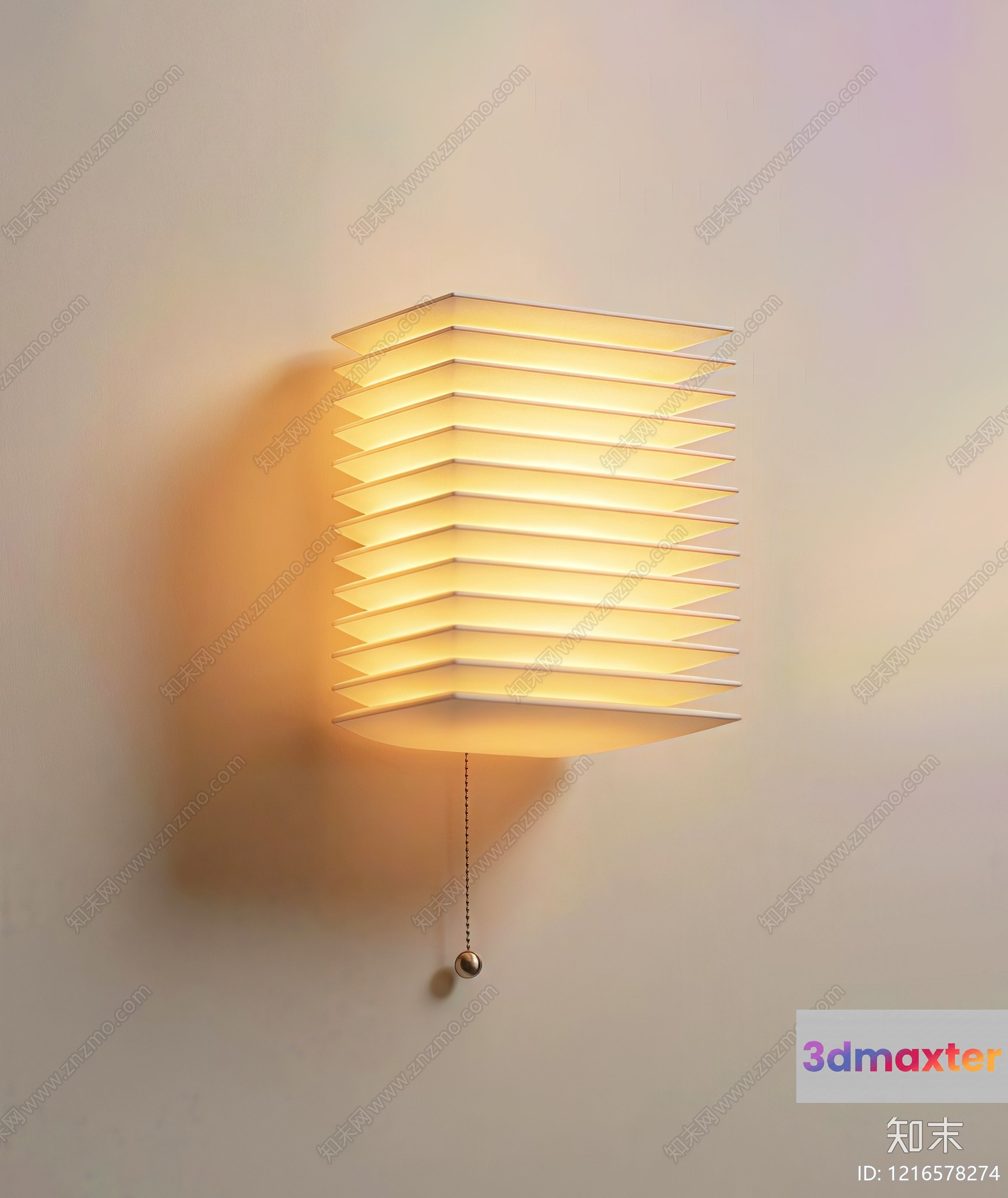 Modern Light Fixture 3D Model - 14176 - VRAY Render