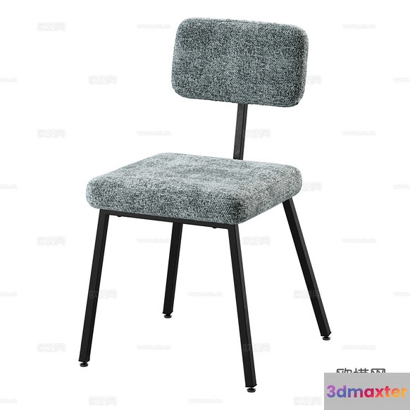 Grey Chair 3D Model - 10697 - CORONA Render