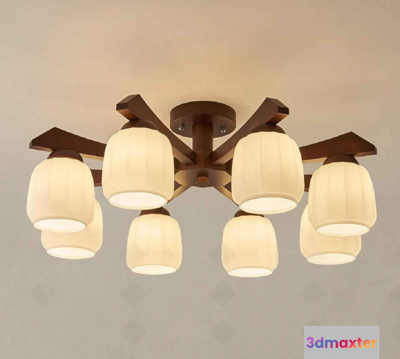 Modern Light Fixture 3D Model - 14470 - VRAY Render