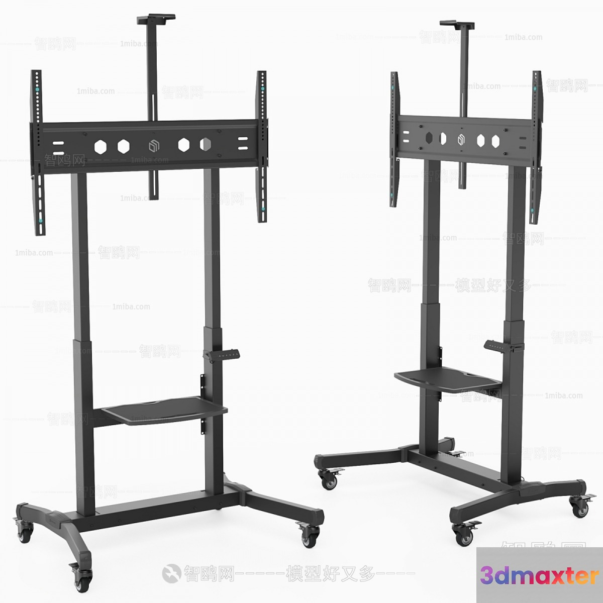Mobile Tv Stand 3D Model - 11158 - VRAY Render