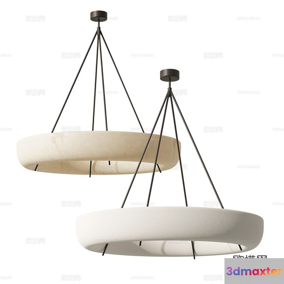 Modern Light Fixtures 3D Model - 9355 - VRAY Render