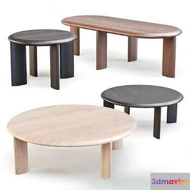 Modern Wooden Furniture 3D Model - 1740 - CORONA Render