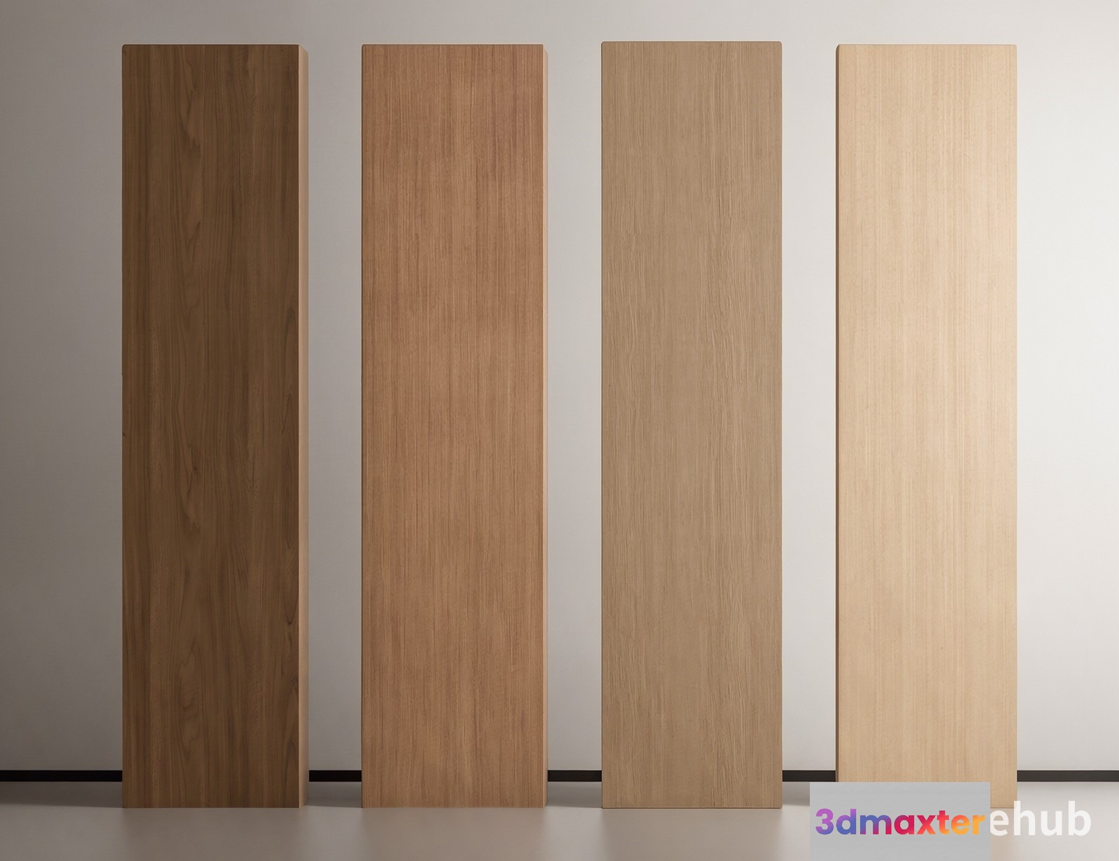 Wooden Paneling 3D Model - 22466 - VRAY Render