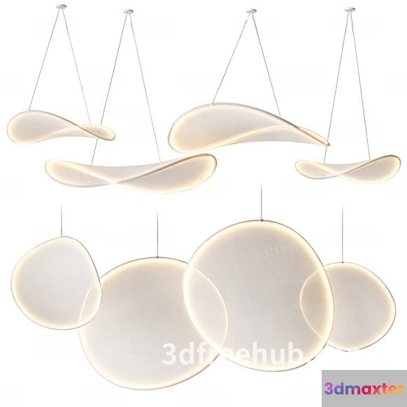Modern Light Fixture 3D Model - 18684 - VRAY Render