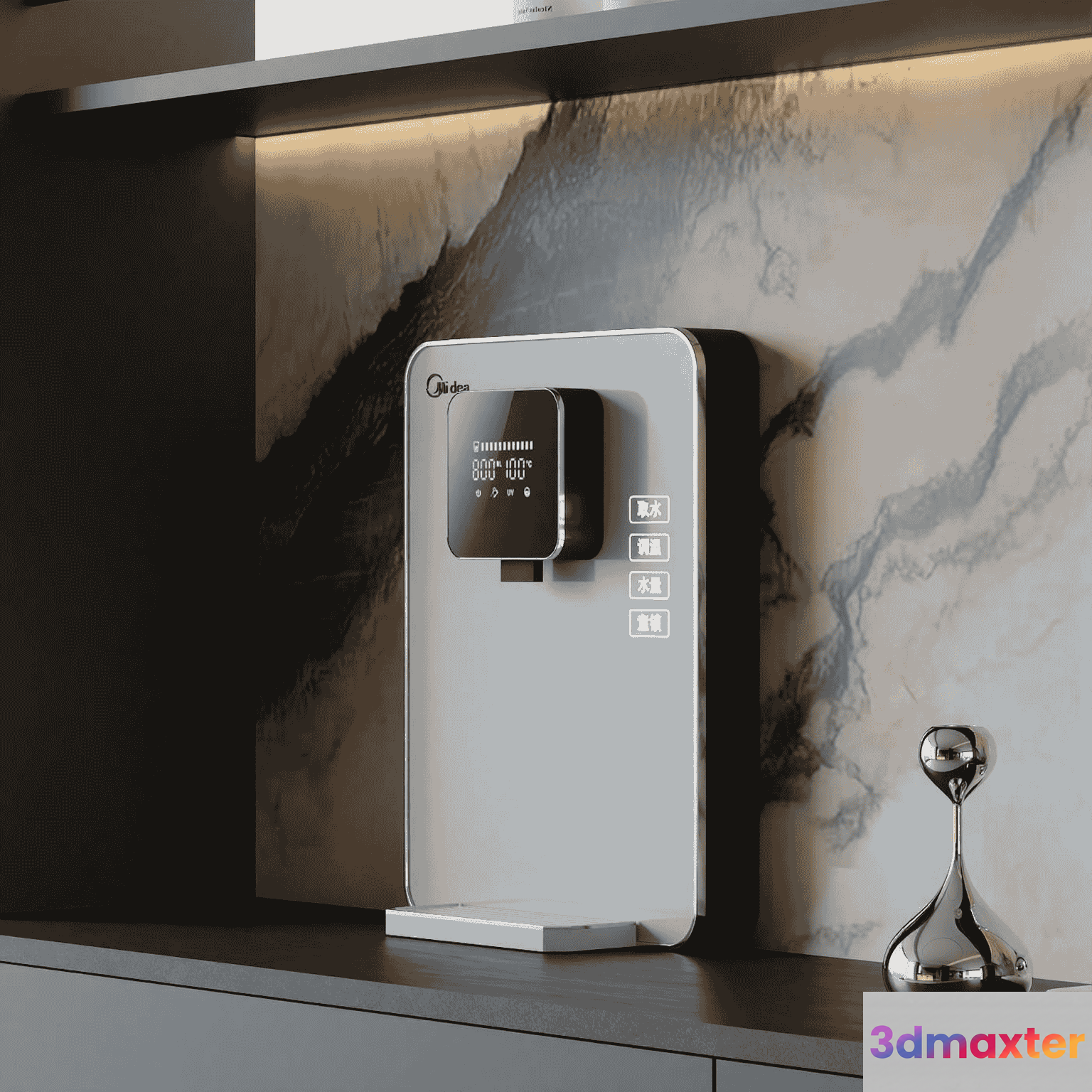 Modern Kitchen Appliance 3D Model - 15614 - VRAY Render