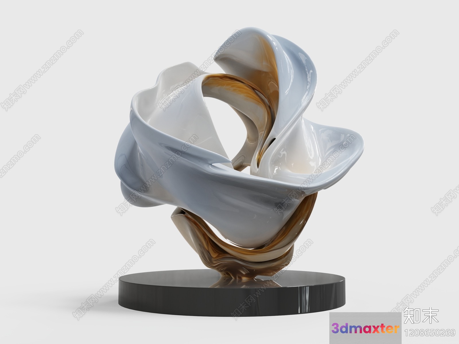 Abstract Sculpture 3D Model - 20755 - VRAY Render