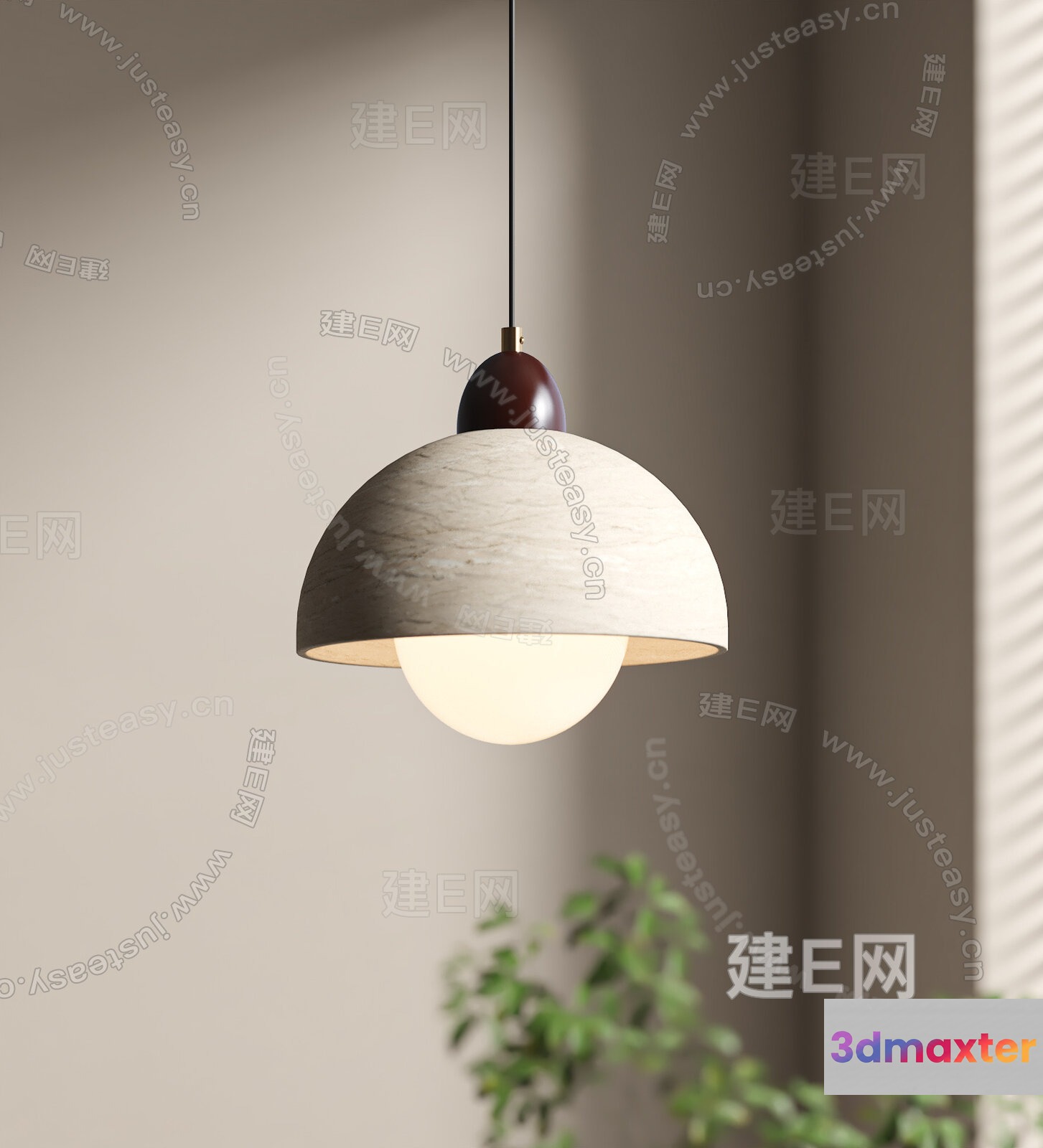 A Light Fixture With A Unique Design 3D Model - 17966 - VRAY Render
