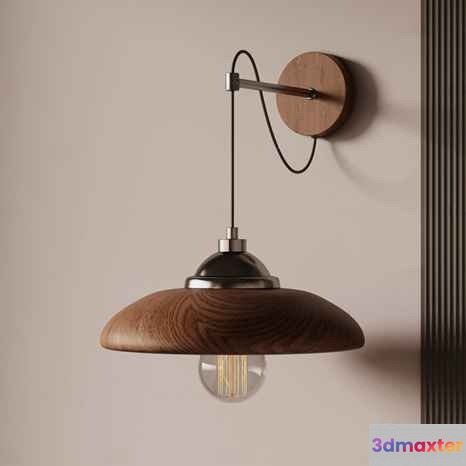 Gold Light Fixture 3D Model - 11118 - VRAY Render